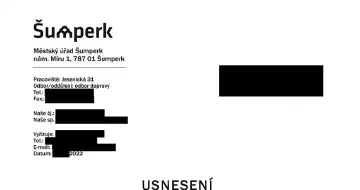 Anonymizované rozhodnutí, Překročení rychlosti v obci o 45 km/h